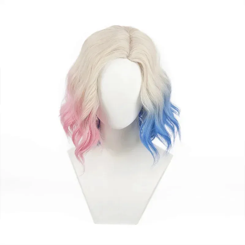 2 Color Enid Sinclair Cosplay Wig Addams Colour Wig Halloween Carnival Prop Wig For Women Girl