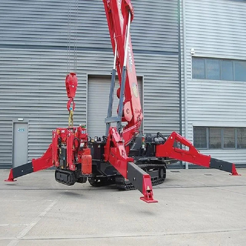 

Factory Mini Crawler Spider Crane Machine Customizable Construction Spider Crane Lift Mobile Crane Spider Machinery for Spain