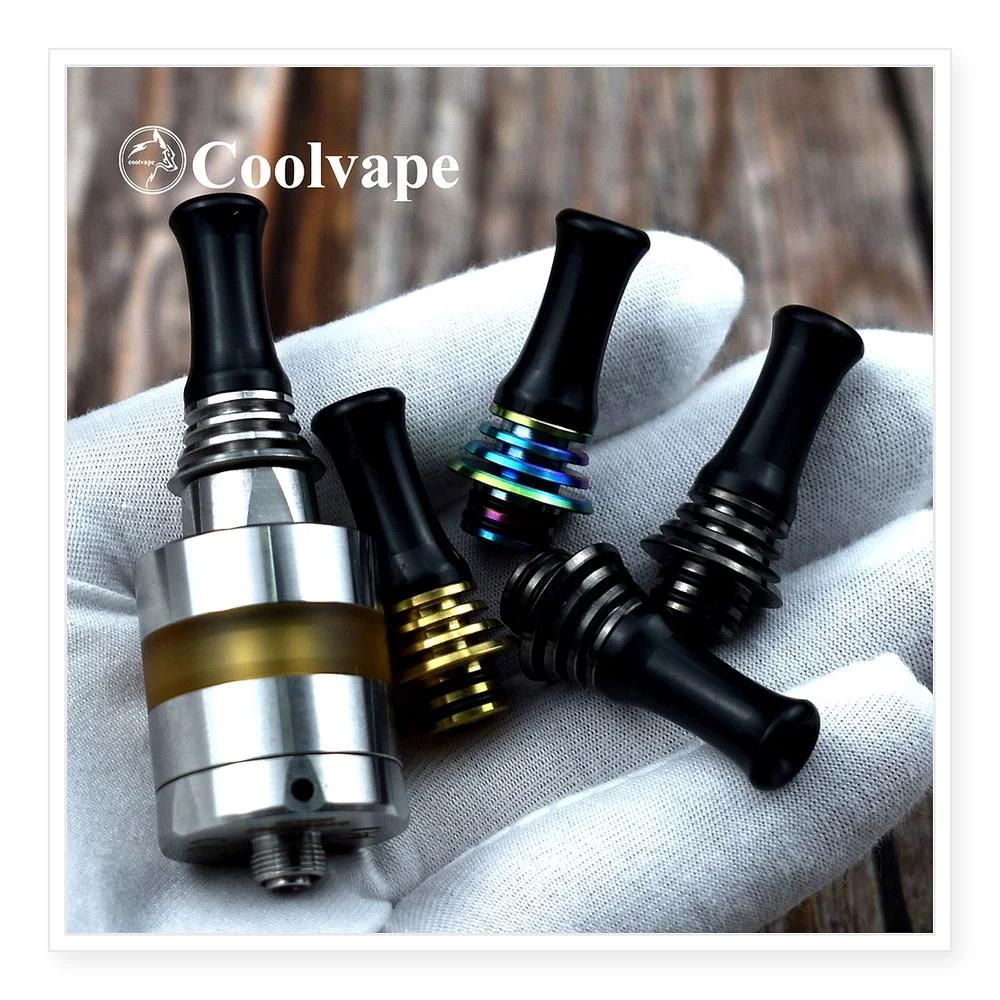 Coolvape 510 Drip Tip for BSKR Berserker V1.5 V2 RTA Tank - Vape Mouthpiece for Electronic Cigarette Atomizer