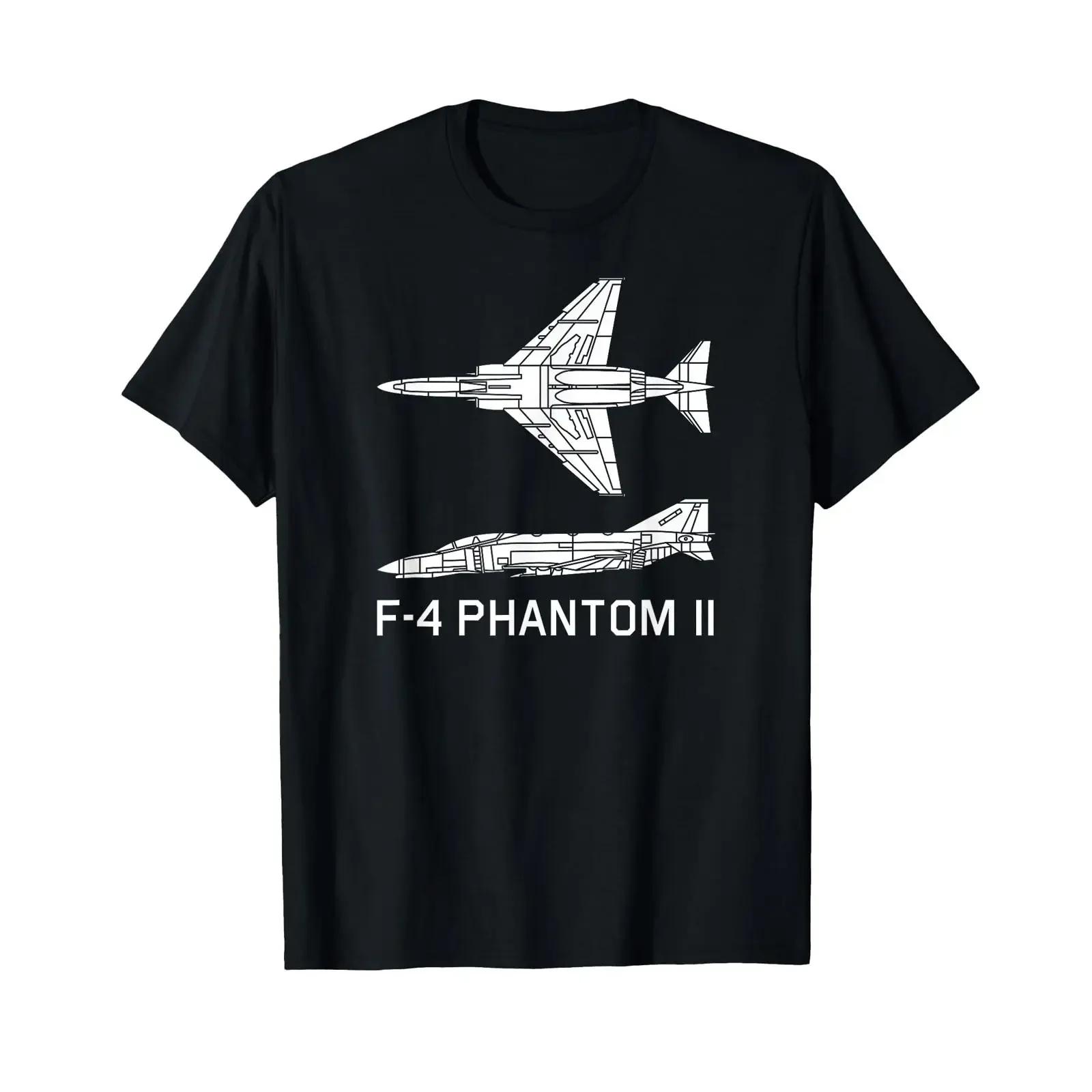 F 4 Phantom II Jet Fighter Bomber Aeroplane T Shirt vintage Washed Soft Top For Everyday Wear designer clothes Slightly