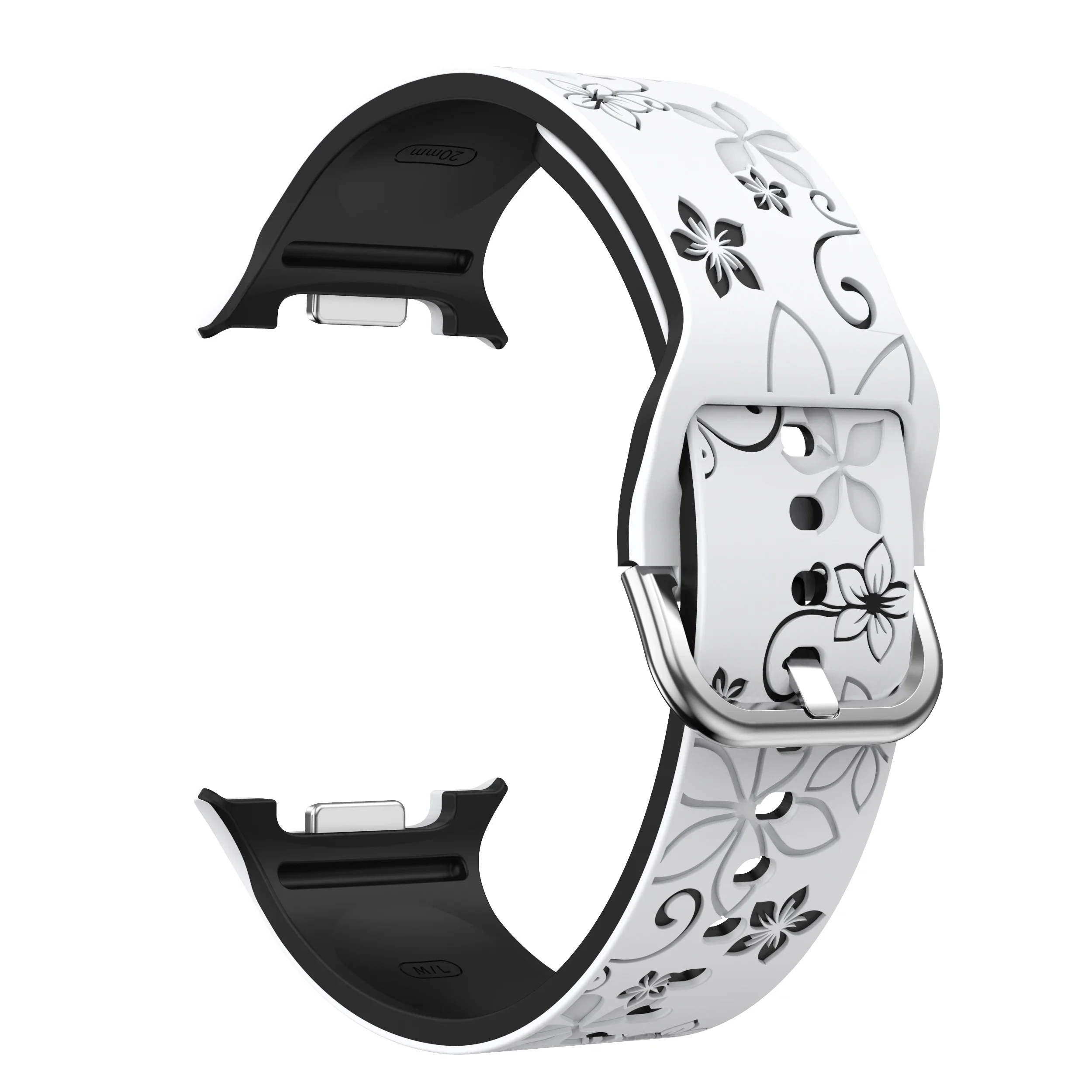 Graviertes Armband für Samsung Galaxy Watch 8 40mm 44mm Pulseira Sport Gürtel Armbänder Correa Galaxy Watch 8 Classic 46mm Armbänder – Detail 7