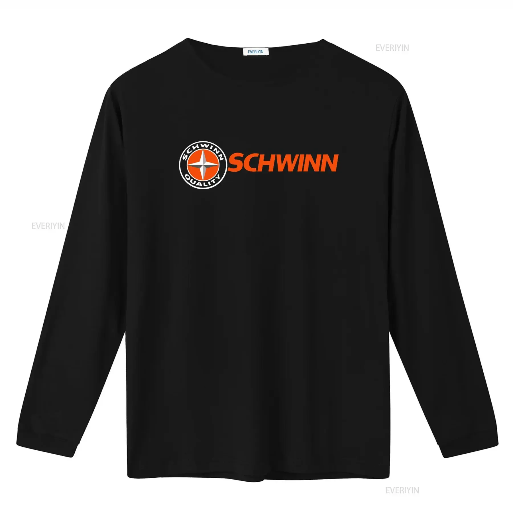 New SCHWINN Bicycle Logo Black Sport Grey White Navy Red T Shirt S 5XL Premium Quality Print vintage Washed Breathable Soft