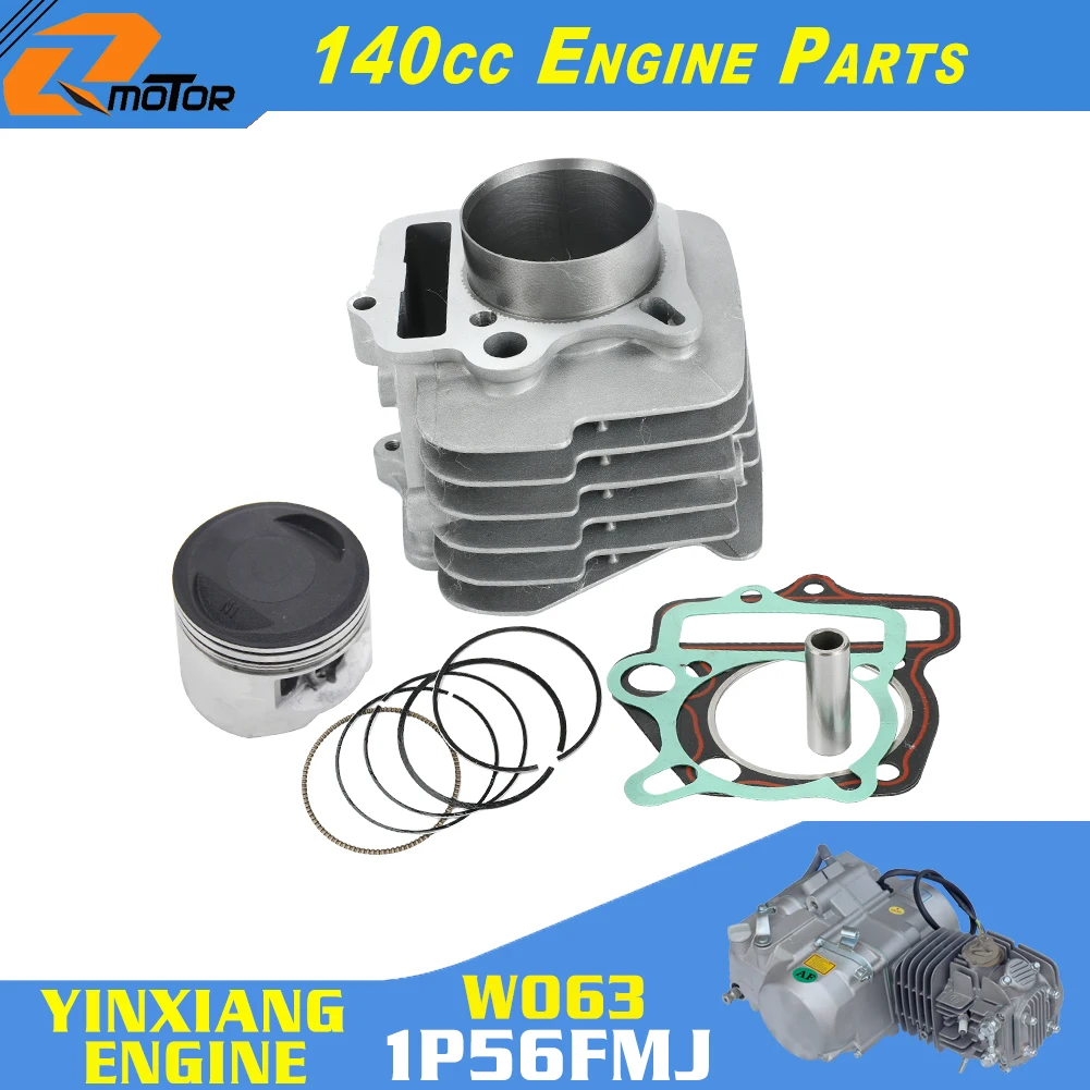 YX140 140cc Cylinder Piston Ring Gasket Kit For 56mm Bore YinXiang 140cc 150cc 1P56YMJ 1P56FMJ 1P56FMJ-5 Engine Dirt Pit Bike