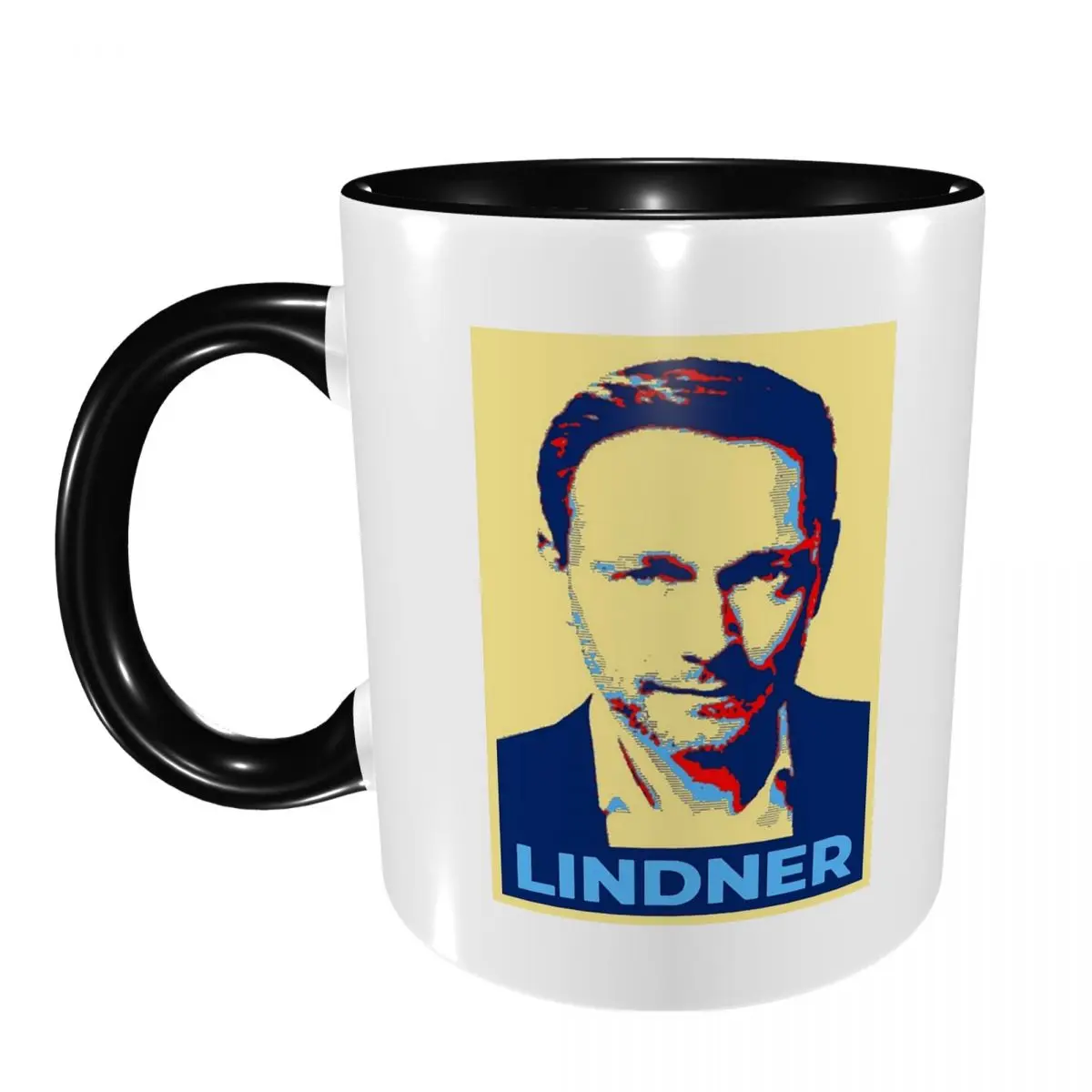 Legend Christian Lindner Minister Of Finance Mug Funny Ceramic Coffee Cups Tea Mugs Milk Cup Drinkware Gift for Friends