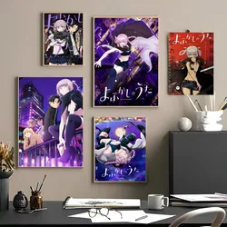 1PC CALL OF THE NIGHT Anime Print Poster Paper Waterproof HD Sticker Bedroom Entrance Home Living Room Bar Wall Art Decoration