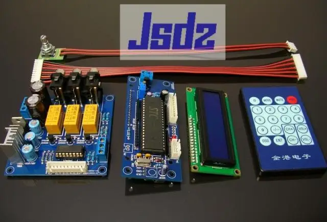 PGA2311 Volume Control Board/Infrared Remote Control Preamp Kit W/ Memory & One Touch Mute