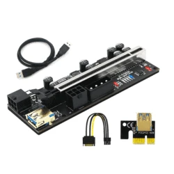 PCIE Riser 010 010X VER010X 010S Plus USB 3.0 Cable Cabo Riser GPU PCI Express X16 Riser for Video Card for Bitcoin Miner Mining