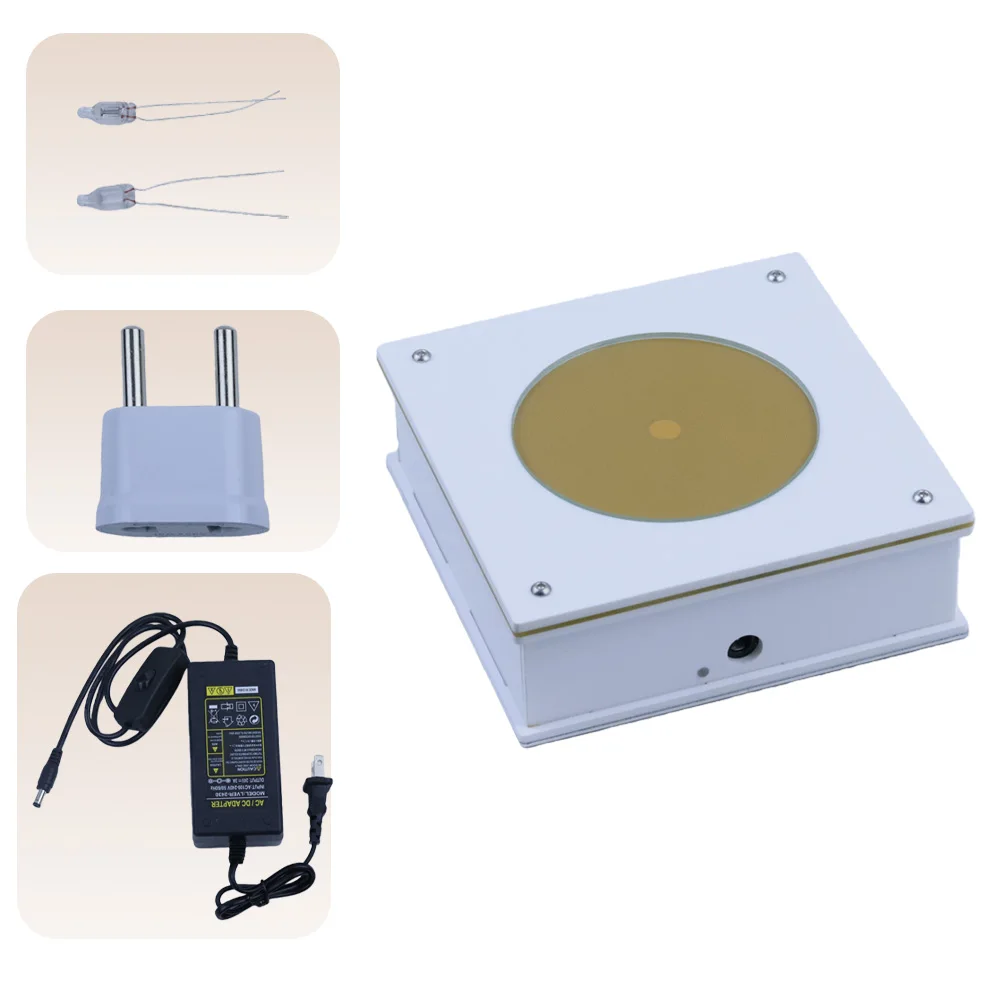 Wireless Lighting Tesla Coil - High Power & Safe Flat Panel Design for Gas-Discharge Tubes, Plasma Bulbs, Creative Toy