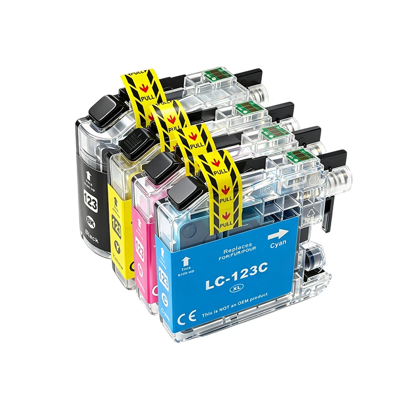 Wkład atramentowy LC123 121 XL kompatybilny z Brother LC123XL do drukarek MFC J4410DW J4510DW J4610DW J4710DW J470DW J6920DW — zdjęcie produktu 6