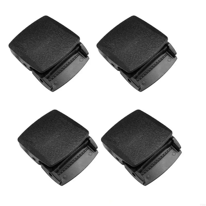 

77HE Stylish 38mm Plastic Buckle For Nylon Belts Modern Look Versatile Fashion