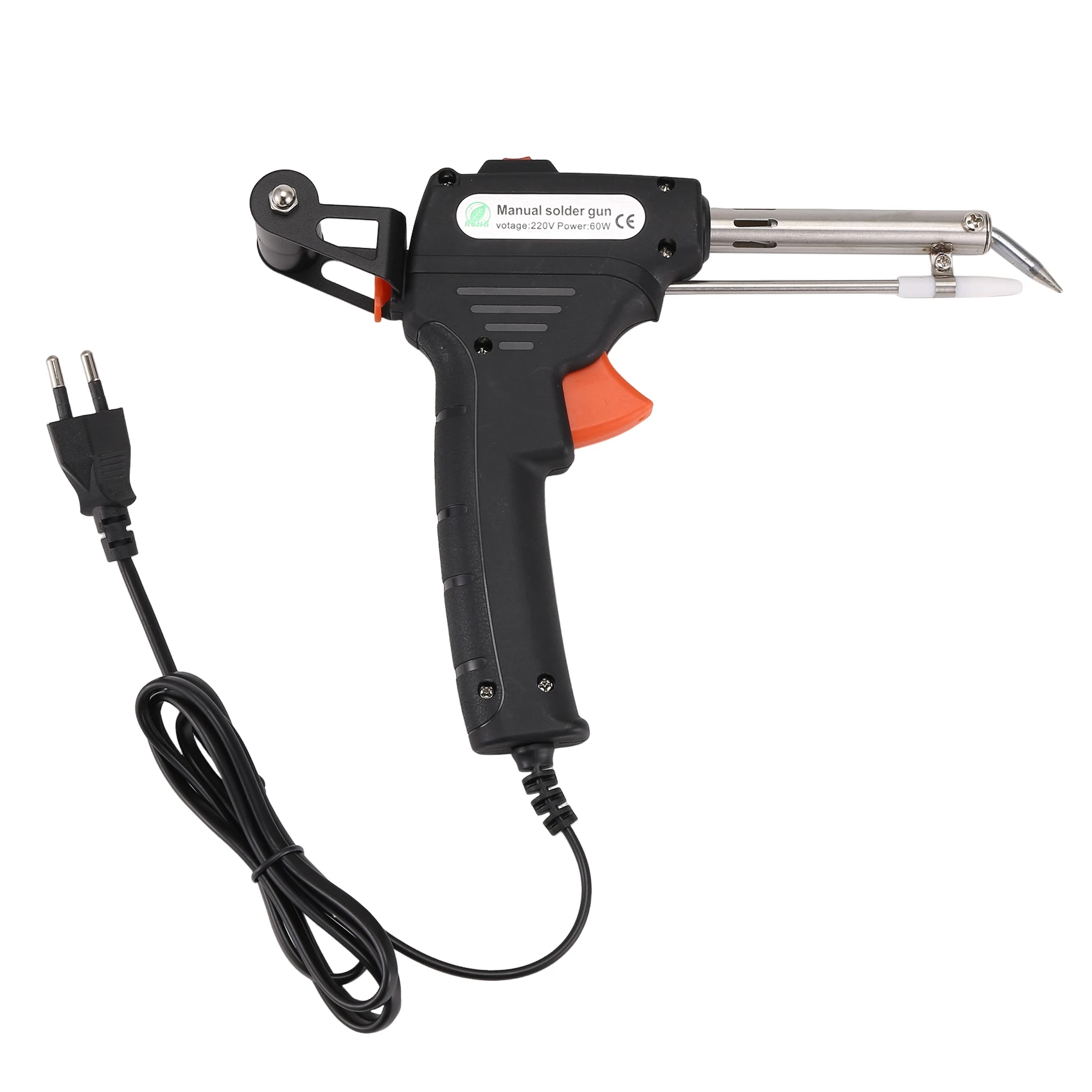 

BOFO Soldering Iron 60W Eagle Beak Endothermic Handheld Tool Heated Household Repair Tool Manual Tin Dispensing