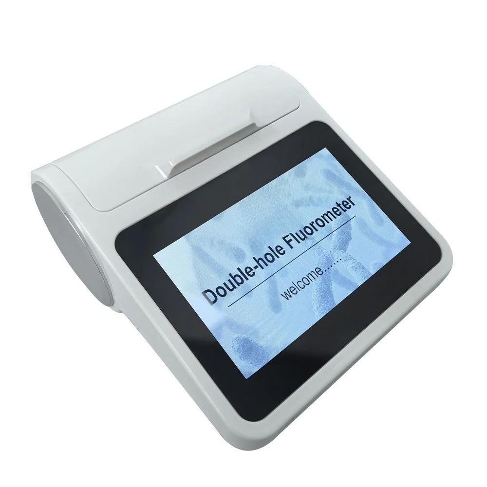 

FL-200 mini size portable dual channel fluorescence meter for molecular biology blue and red light