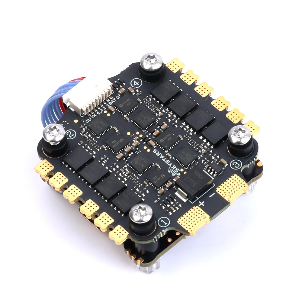 Skystars F7HD Pro5 Flight Controller Jupiter Stack KM65 BL32 65A 4IN1 ESC 128K DShot1200 3-6S for FPV Racing Freestyle Drone