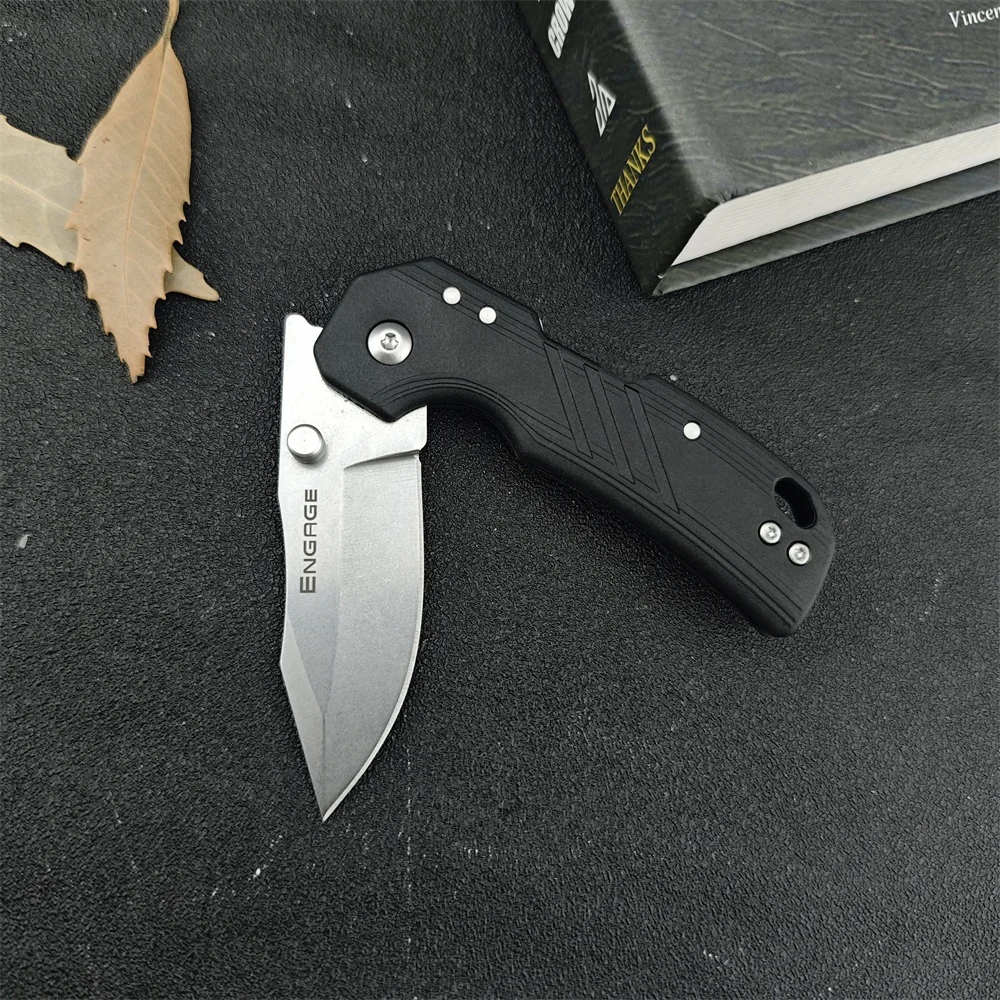 Survival COLD Engage 35DPLC Pocket Knife Folding Knife 440c Blade Nylon Fiber Handle Outdoor Hunting Camping EDC Tactical Knives