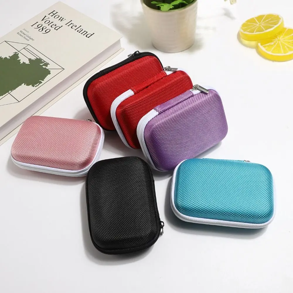 New Portable Storage Card Games Box Multifunctional Multicolor Earphone Bag Waterproof Pressure Resistant Storage Bag