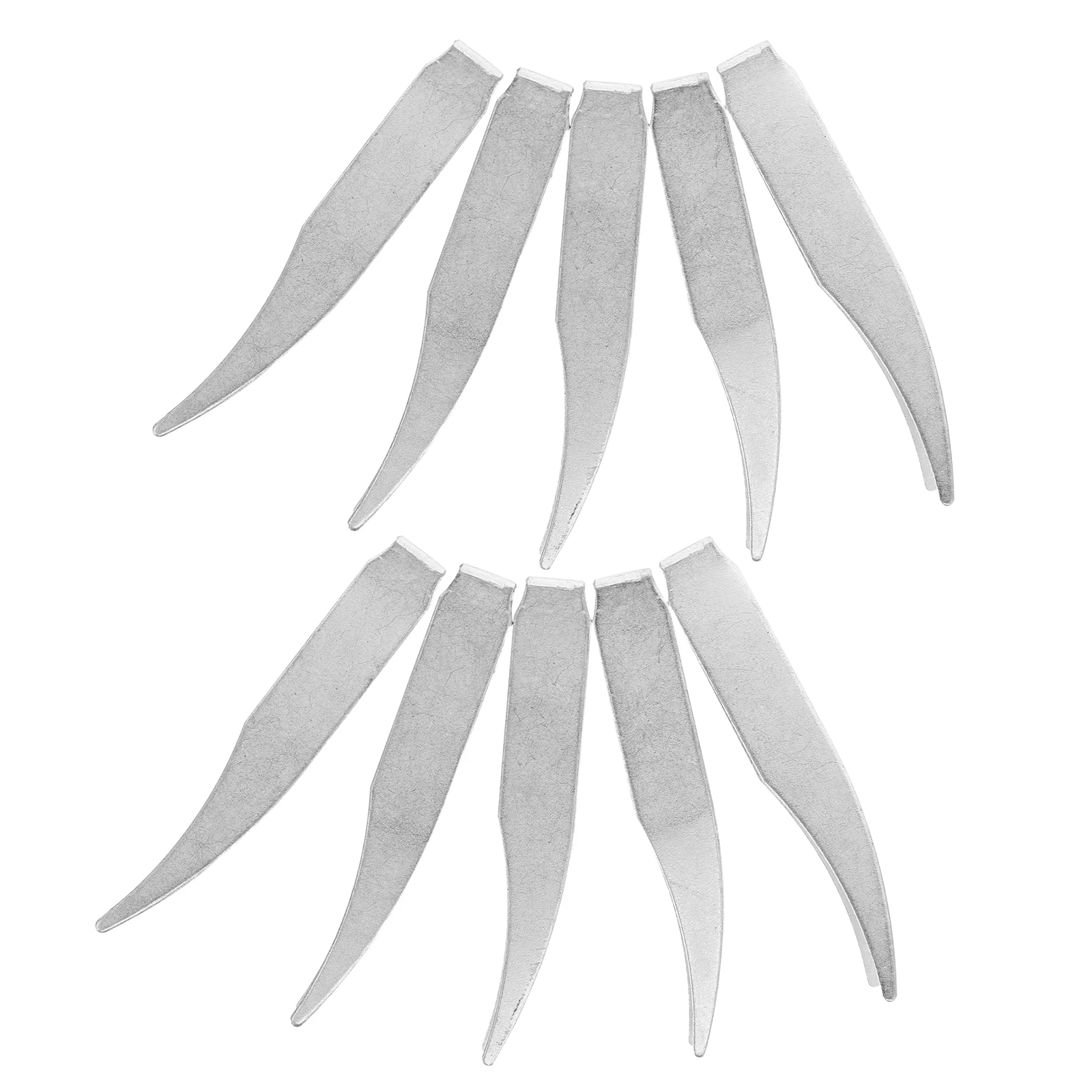 

10pcs Balance Tweezers for Weights Non-Slip Precision Lab Forceps Heavy Duty Gram Scale Handling Scientific Weighing Tool