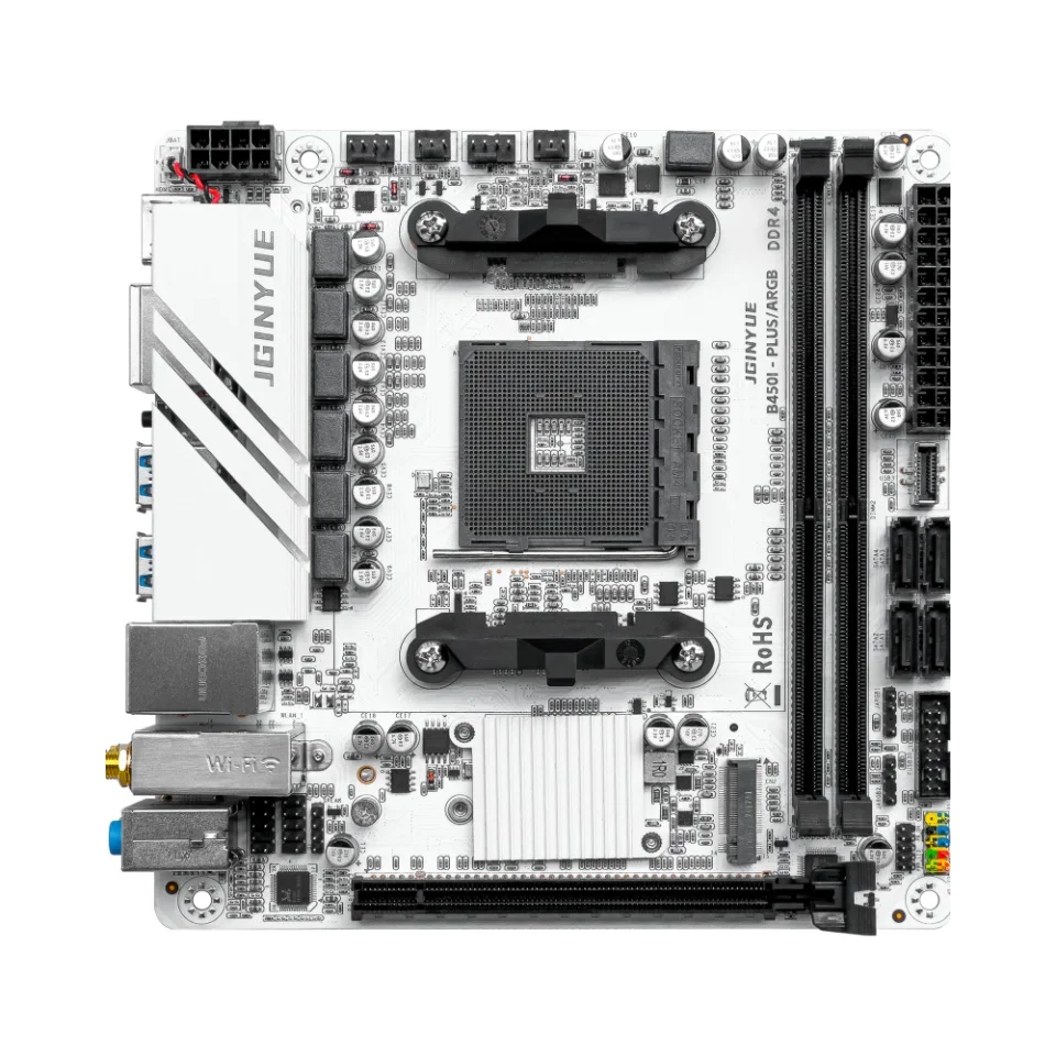 B450 Motherboard itx AM4 for 1th-5th Gen AMD Ryzen B450I-PLUS/ARGB for 5700X 5600 4500 4600G