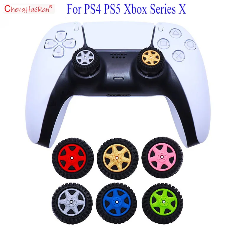 

2 шт., силиконовые колпачки для джойстика PS4 PS5 Xbox One Series X