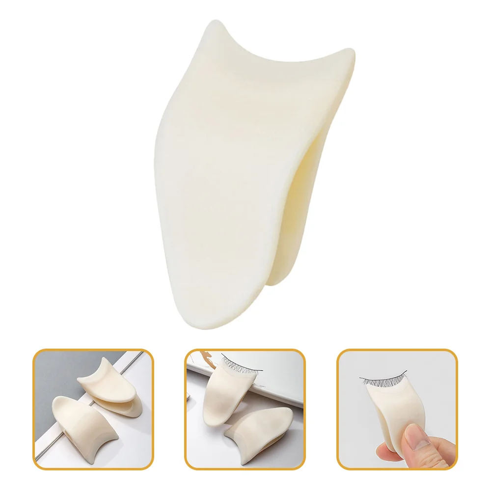 

2Pcs Eyelash Applicator Convenient False Eyelash Tweezer for Precise Adjustment Portable Exquisite Eyelashes Clamp for