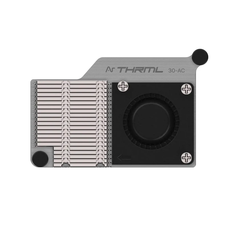 Raspberry Pi 5 Argon THRML Active Cooler 30mm PWM Fan With Aluminum Passive Cooling Fins Radiator