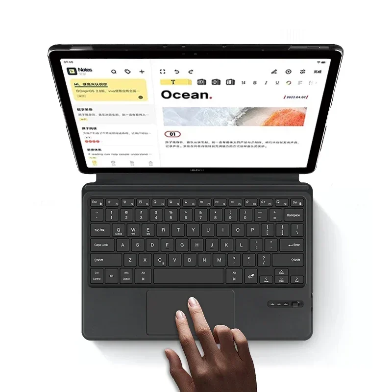 Étui clavier pour Huawei Matebook E 12 ", 2019, 2017, 2015, tablette, ordinateur, clavier Bluetooth, Touch Sub, étuis de protection