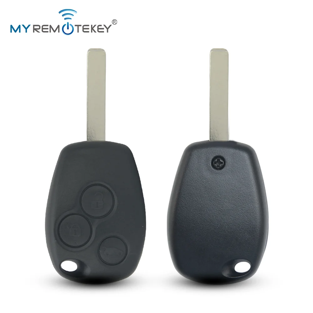 MYREMOTEKEY Remote Key for Renault Clio Kangoo Modus Master Twingo 2006-2012 3 Button 434MHz VA6 Blade PCF7947AT ASK