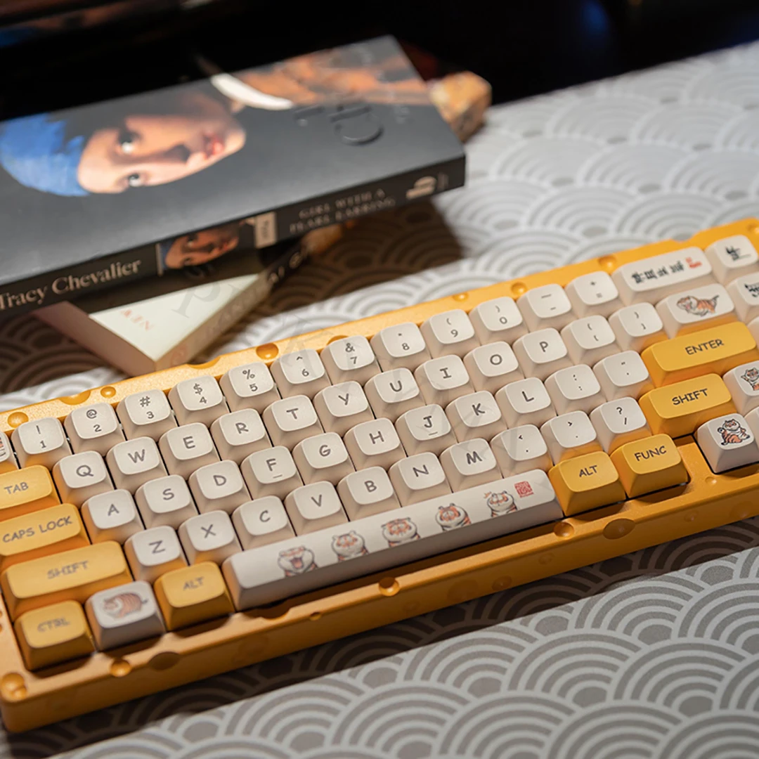 Odpowiednie klawisze MX Cherry Panhu 146 PBT Keycap DYE-SUB profil XDA kolorowe klawisze do klawiatury mechanicznej śliczne breloczki