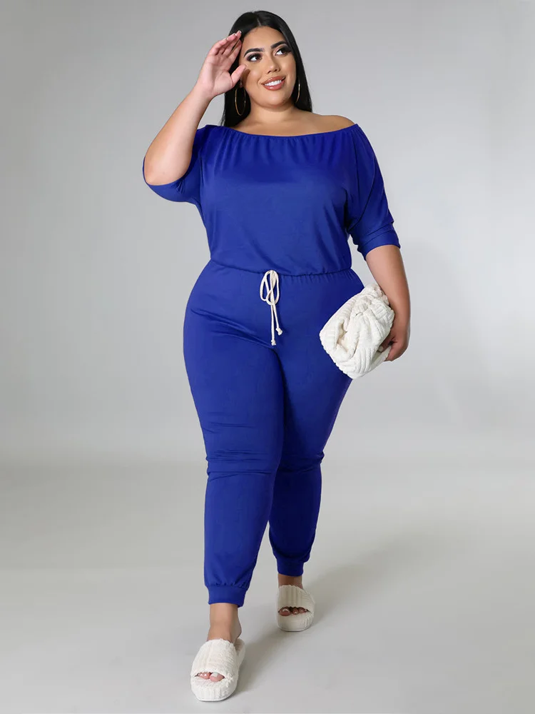 Wmstar Plus Size spodnie zestaw damski na co dzień nowość w strojach nowe solidne pasujące zestawy L-4XL sprzedaż hurtowa Dropshipping