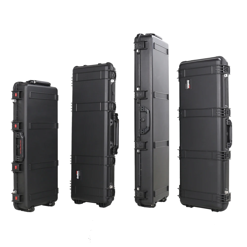 

Wholesale IP67 Waterproof Case Plastic Black Tool Case Camera Drone Hard Shell Carrying Waterproof Cases