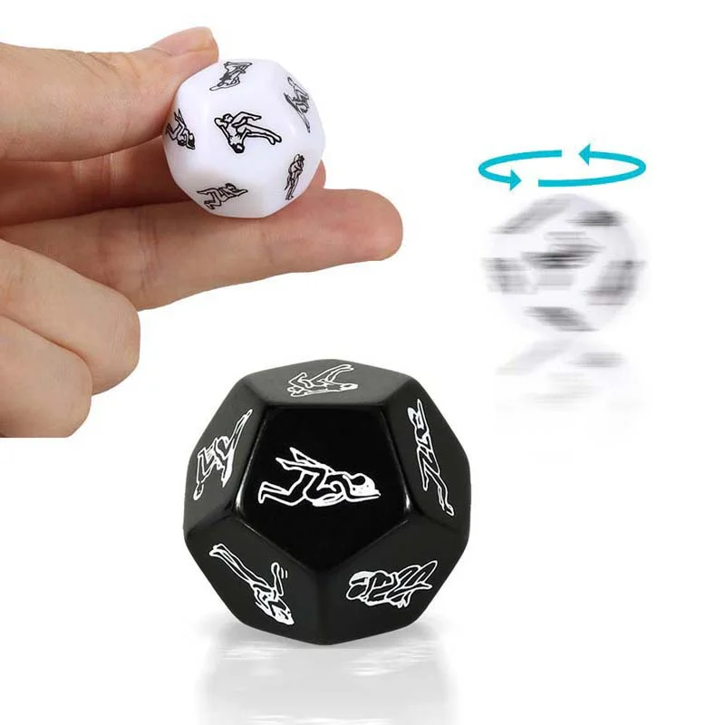 12 Sides Exotic Luminous Sex Dice Toys for Couples Adults Games Romance Love Hunour Flirting Erotic 18 Sexy Shop Couple Gifts