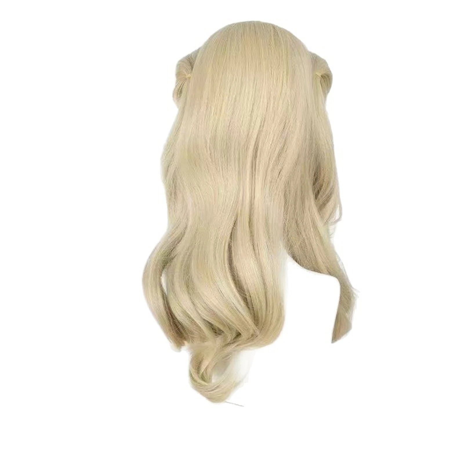 Wicked Glinda Cosplay Wig Women Golden Curls Long Hair Heat Resistant Wig Cosplay Costumes Accessory Prop Halloween Party