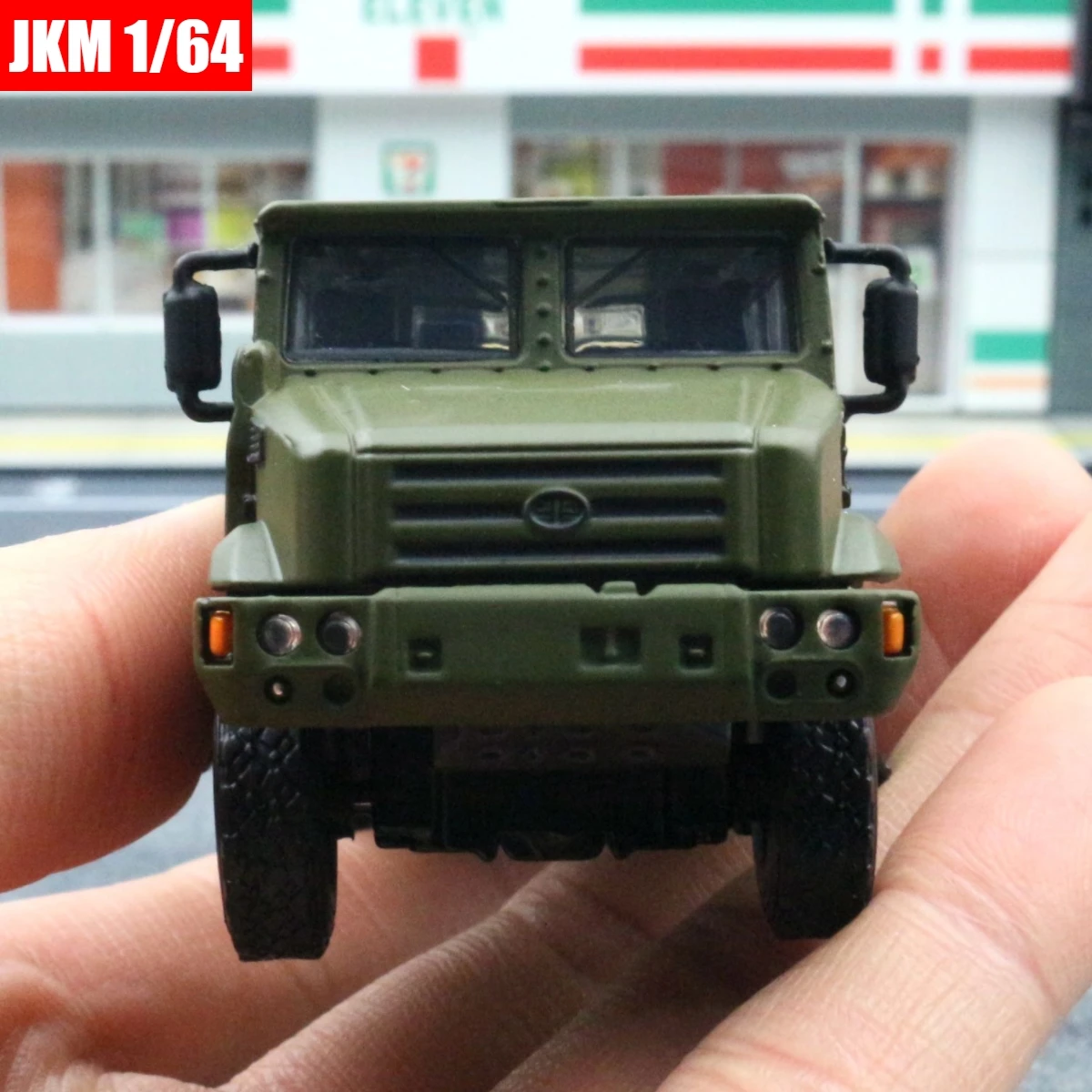 1:64 FAW MV3 Military Transport Truck 1/64 JKM Diecast Toy Car Vehicle Model Classical Zinc Alloy Metal Collection Gift For Kid