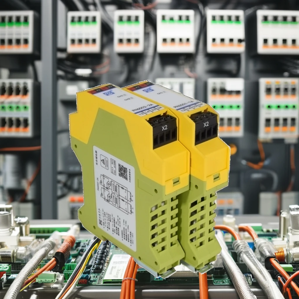 PH6101-3A1B Miniature Industrial Automation Safety Relay Emergency Stop Normally Closed DC/AC Sealed  1 unit per package