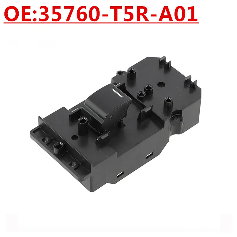 

NewOE:35760-T5R-A01 Подходит для автомобильных аксессуаров Honda, передний правый ручной подъемный переключатель, одиночный переключатель