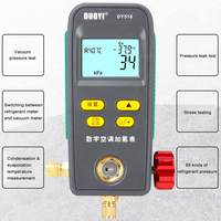 Refrigeration Digital Manifold Gauge Car Air Conditioner Pressure Temperature Electronic Manometer Gauge Tester for R134a R32