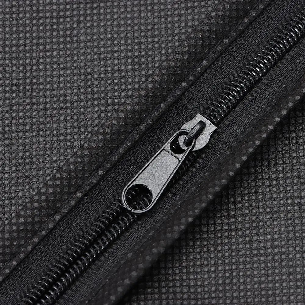Zipped Foldable Clothing Dress Dust Cover Travel Supplies Suit Cover Clothes Bags Garment Storage Bag Dust Cover