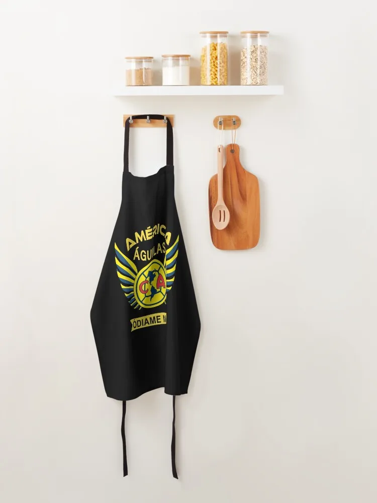 Aguilas del America Odiame Mas Club America Futbol Mexicano Liga MX Apron Chef Accessories Kitchen Things For The Home