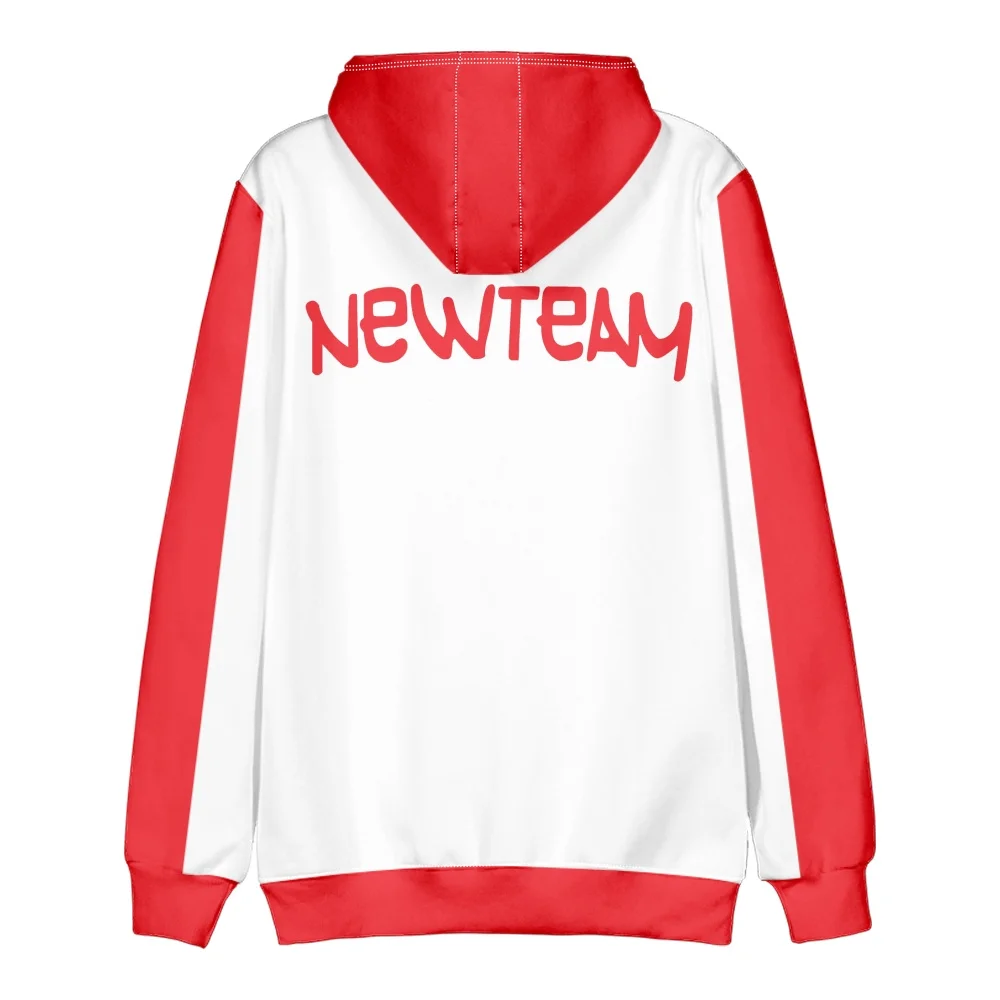 3D Print Anime Captain Tsubasa Ozora Tsubasa Kojiro Hyuga Costume Unisex Hoodie Zipper Hooded Jacket Soccer Jerseys Uniform