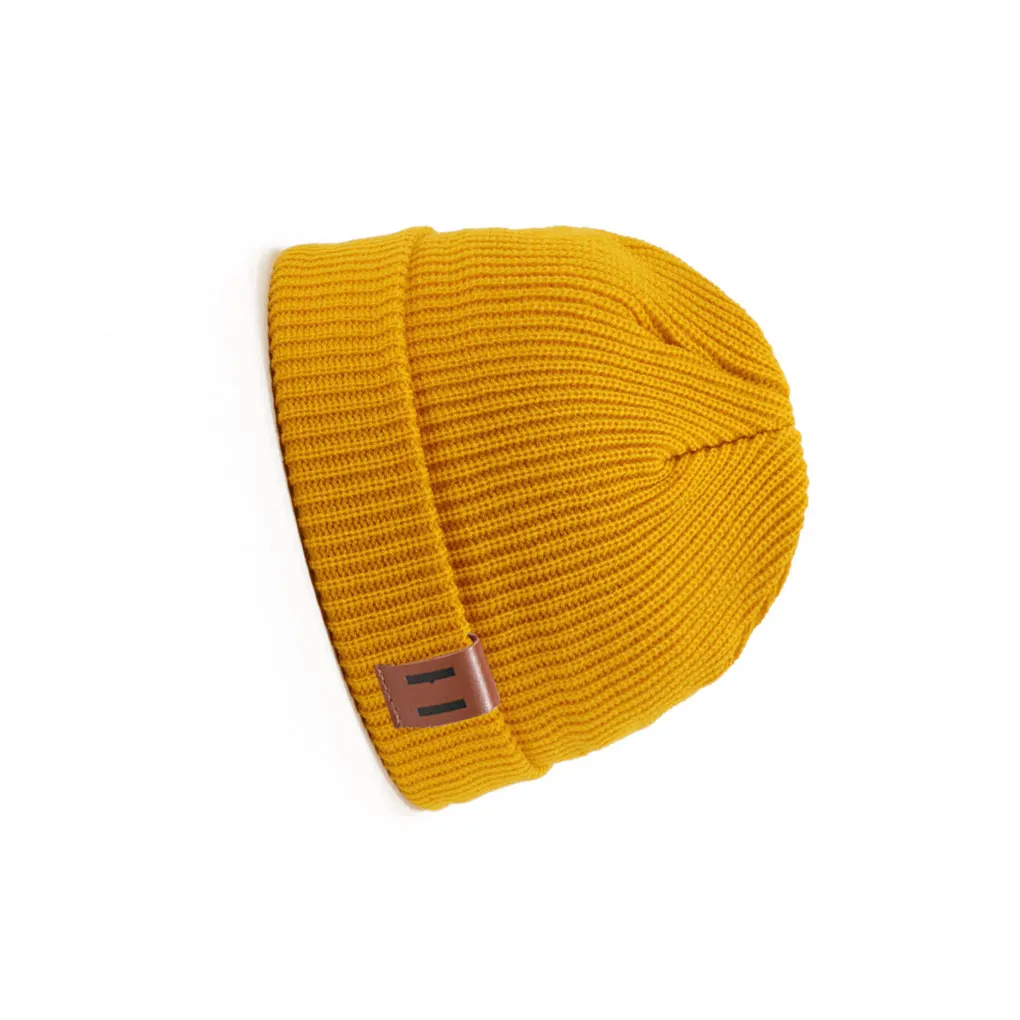 

Winter Knitted Hat Warming Cap Thickened Fashion Windproof Thermal Beanie Casual Style Headwear Accessory Skiing