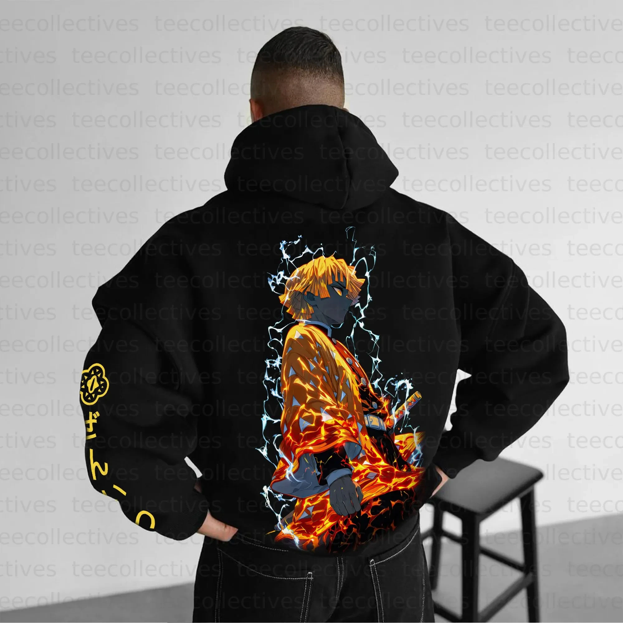 

Demon Slayer Autumn and Winter Japanese Hot Blood Animation Classic Character Hoodie Men's and Women's Casual and Comfortable