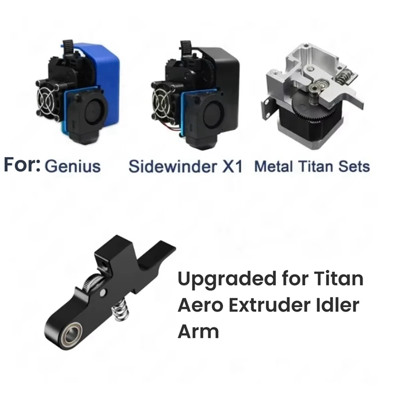 ABMR-Upgraded Metal Extruder Grade Gear For Artillery Genius Sidewinder X1 X2 Hornet Titan Aero Extruder Idler Arm