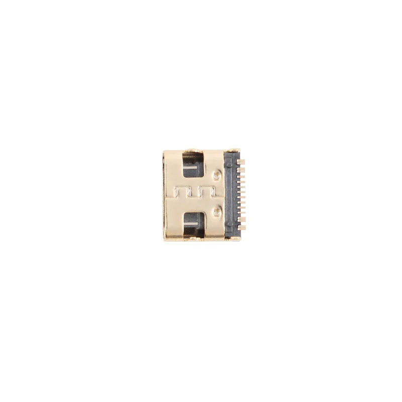 10Pcs USB-3.1 SMD 16P Type-c Female Connector Socket Hd Transmission Interface For Smartphones Plug Charging Plug gold-plating