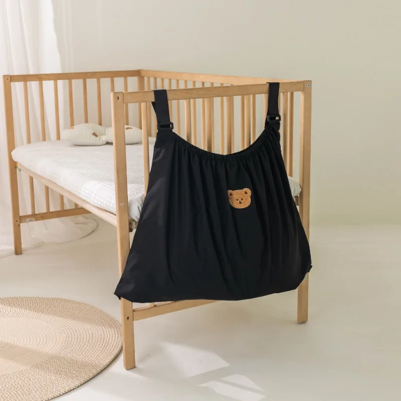 Large Capacity Infant Baby Bed Cradle Hanging Bag Korean Fashion Cartoon Animal Stoller Organizer Ourdoor Baby Diaper Organizer