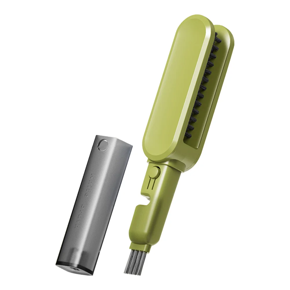 

4-in- Cleaning Brush Multi-Use Cutlery Scrubber Stain Remover Ergonomic Grip Tableware Cleaning Tool Household