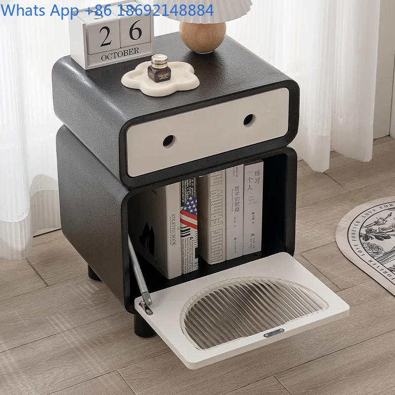 الشمال خمر السرير الجدول غرفة نوم المنزل خزانة صغيرة كريم نمط الإبداعية السرير المنظم