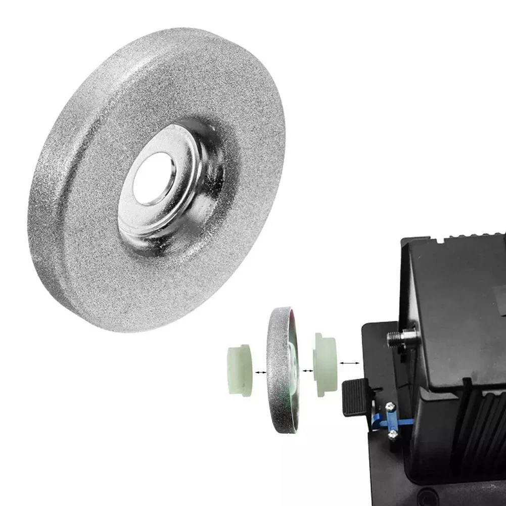 2pcs 56mm Diamond Grinding Wheel 320 600 Grit Circle Grinder Disc Stone Sharpener Angle Cutting Wheel Rotary Tool Accessories