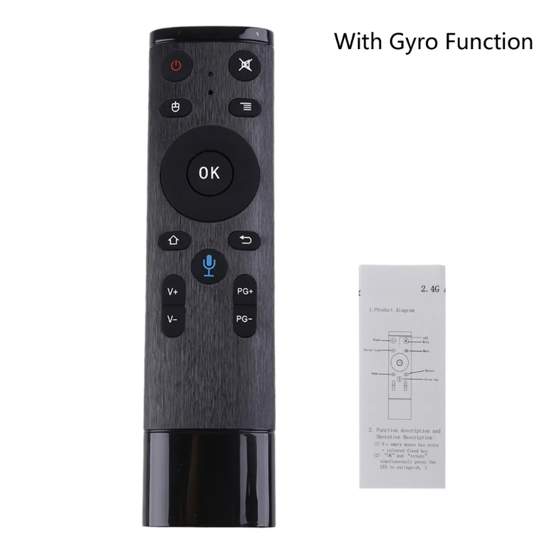 Q5 2.4G Air Mouse Gyroscope Remote Control for Laptop Computer HTPC for Smart TV IPTV Android TV Box Mini PC