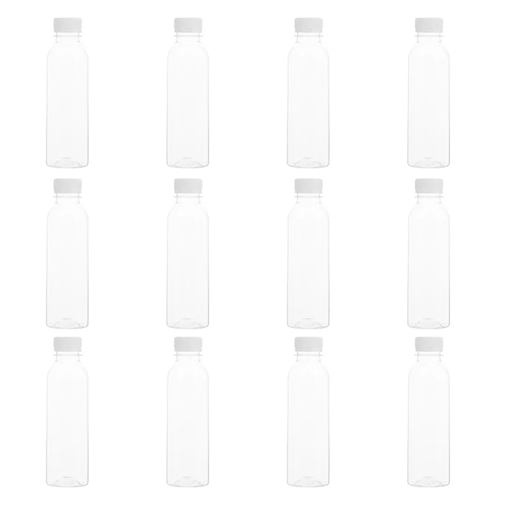

30 Pcs Plastic Bottle Water Bottles Bulk Reusable for Drinks Juice Containers Clear Drinking Beverage Transparent Disposable
