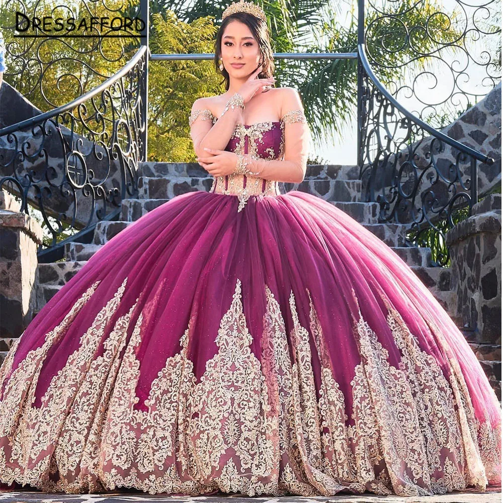 Vestidos de quinceañera con flores 3D, Vestidos hinchados de ParaXv de 15 Años, vestido de graduación de princesa para cumpleaños, 2023