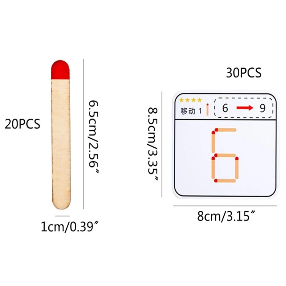 몬테소리 매치 퍼즐, DIY 수학 기하학 보드 게임, 사고 매치, 논리 훈련, 교육 선물, 소년 소녀용 나무 장난감